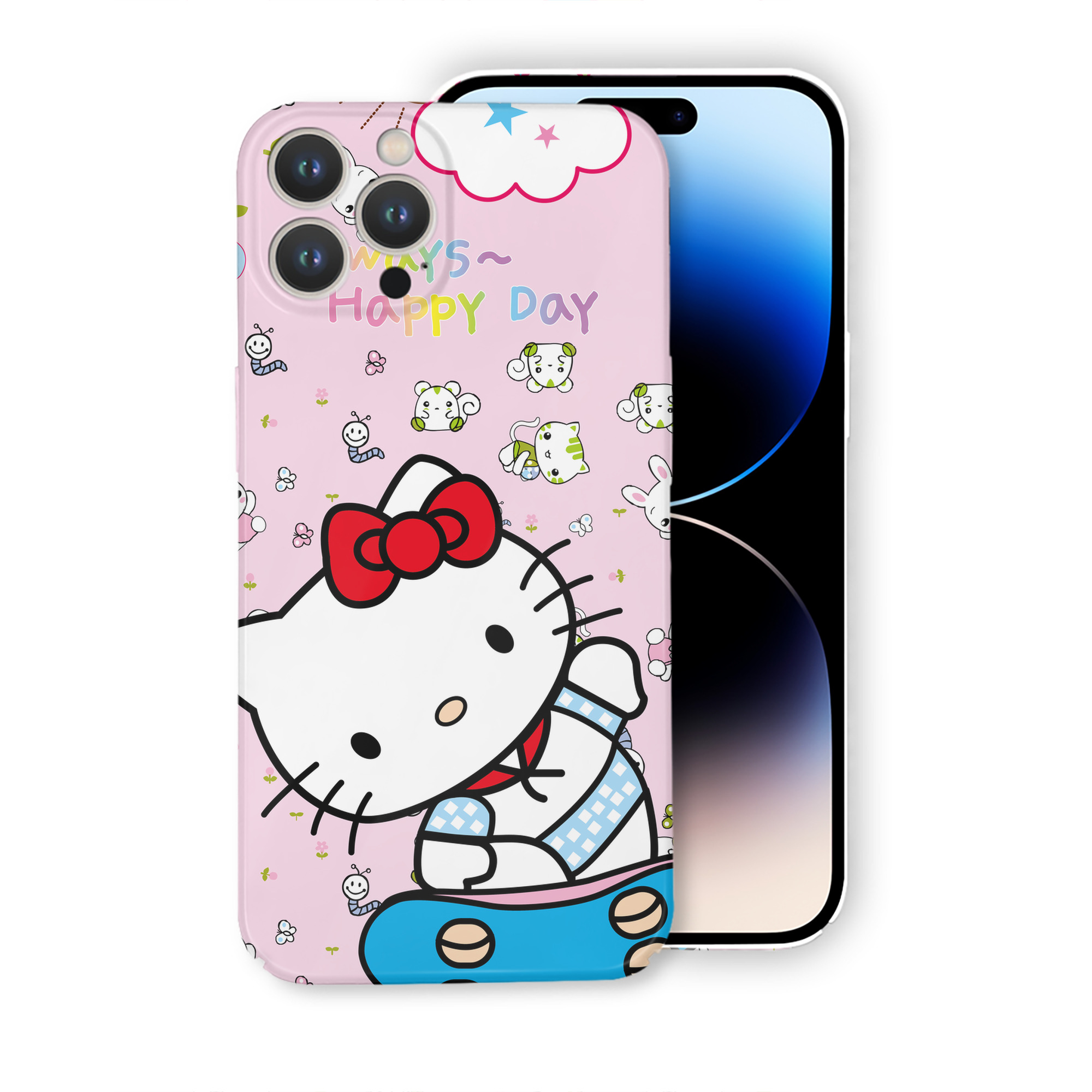 （画像用） Hello Kitty ハローキティ 【iPhone 14シリーズ対応】ハードケース
